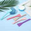 10PCS Silicone Face Mask Brush Applicator Double-Ended Soft Face Mask Applicator Flexible Facial Mud Mask Hairless Applicator Brush for Mud Clay Modeling Mask, Body Lotion view 4