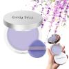 Matte Foundation Powder, Jelly Setting Powder with Mini Puff, Powder-free Oil Control Face Pressed Powder Creates Long-Lasting Silky Blurring Waterproof Makeup view 1