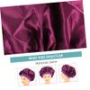 Holibanna 2pcs Wide Side Elastic Night Sleep Hat Wrap for Women Cap Comfortable and Stretchable for Hair for Nighttime Use Purple view 3