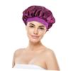 Holibanna 2pcs Wide Side Elastic Night Sleep Hat Wrap for Women Cap Comfortable and Stretchable for Hair for Nighttime Use Purple view 4