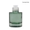 10 Pack 1oz Dark Green Round Flat Shoulder Essential Oil Dropper Bottle With 2 Funnels And 2 Plastic Pipette, 30 ml Thick Bottom Dropper Bottle Travel Aromatherapy Oil Container view 3