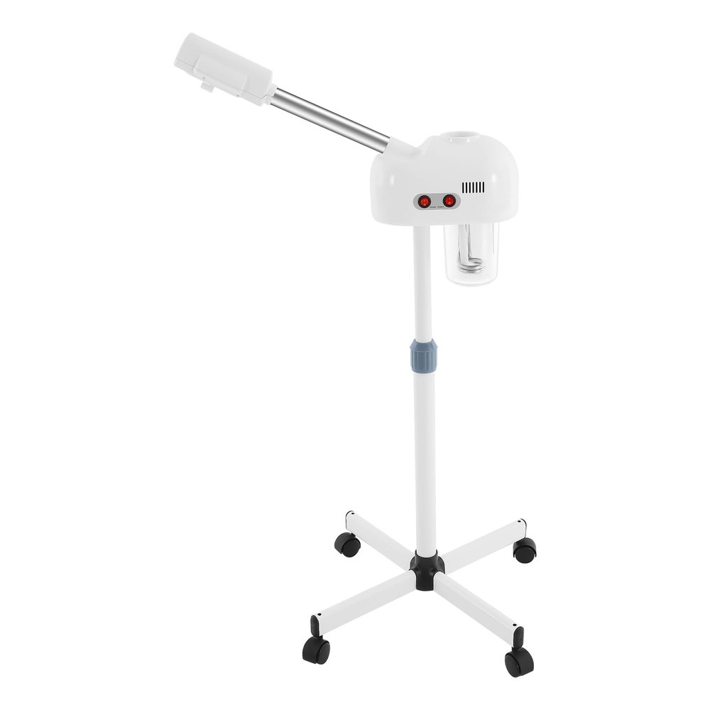 Face Steamer Facial Skin Care Machine, 800W 110V 2 in 1 Face Machine, Portable Professional Spa Salon Sauna Beauty Equipment for Facial Deep Cleaning Skin Care Equipment, White