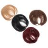 FRCOLOR 4pcs Clip-in Hair Extensions for Women Fake Hairpiece Versatile Fringe Clip for Daily Wear Parties Weddings view 1