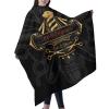 Custom Barber Cape Hairdresser Cape, Add Your Photo Text Logo Personalized Salon Cape for Men, Customized Hair Cutting Cape for Home Salon Barbershop view 2