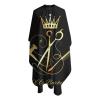Custom Barber Cape Hairdresser Cape, Add Your Photo Text Logo Personalized Barber Salon Cape for Men, Customized Hair Cutting Cape for Home Salon Barbershop view 3