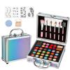 Anpro All-In-One Makeup Kit for Girls 10-12 with Case, Pro Teen Makeup Set, Tween Makeup Kit, Full Starter Make Up Kit with Brushes, Eyeshadow Palette, Blushes, Glitter Gel, Temporary Tattoo Stickers view 1