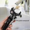 GeRRiT Electric Razor for Men, 5 in 1 Electric Razor Electric Shaver Hair Cutting Shaving Machine for Men Clipper Beard Trimmer Rotary Shaver Fast Charging view 4