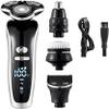 GeRRiT Electric Razor for Men's, Electric Shaver 4D for Men Electric Hair Clipper USB Rechargeable Professional Hair Trimmer Hair Cutter for Men Adult Razor view 1