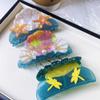 2024 Summer New Claw Clip, Ocean Style Claw Clip, Unique Claw Clip, Wonderful Gift, Powerful Claw Hair Clip, Suitable for Women with Thick and Sparse Hair, (Ocean Combination Claw Clip1SET) view 1