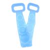 FRCOLOR Silicone Back Scrubber Bath Brush Dual-Sided Exfoliating Body Scrubber for Smooth Skin and Enhanced Lather for Daily Use Shower view 1
