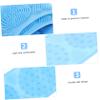 FRCOLOR Silicone Back Scrubber Bath Brush Dual-Sided Exfoliating Body Scrubber for Smooth Skin and Enhanced Lather for Daily Use Shower view 3