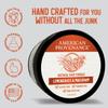 American Provenance Premium Natural Hair Pomade for Women and Men with Shea Butter, Jojoba Oil, Argan Oil - Grooming Balm that Conditions and Styles Hair | Lemongrass and Marjoram 2 oz (Pack of 1) view 2