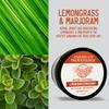 American Provenance Premium Natural Hair Pomade for Women and Men with Shea Butter, Jojoba Oil, Argan Oil - Grooming Balm that Conditions and Styles Hair | Lemongrass and Marjoram 2 oz (Pack of 1) view 3