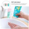 FOMIYES 4pcs Leak Refillable for Liquids Squeezable Lotion and Shampoo Containers Travel Dispenser Pouches for Toiletries for Skincare and Bath Products view 2