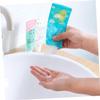 FOMIYES 4pcs Leak Refillable for Liquids Squeezable Lotion and Shampoo Containers Travel Dispenser Pouches for Toiletries for Skincare and Bath Products view 4
