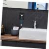 FOMIYES 4pcs Wall-mounted Storage Rack Plastic Stand for Shaving Accessories Compact Design for Easy Organization Bathroom Shower view 4
