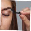 Mikinona 2pcs Eyebrow and Eyelash Comb Portable Dual-use Makeup Tools for Grooming Stainless Steel Folding Design for Men and Women for Daily Eye Makeup Application view 2