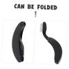 Mikinona 2pcs Eyebrow and Eyelash Comb Portable Dual-use Makeup Tools for Grooming Stainless Steel Folding Design for Men and Women for Daily Eye Makeup Application view 4
