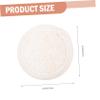 Beaupretty Loofah Exfoliating Pads Facial Scrub Wash Pads Makeup Remover for Face Gentle Cleansing for Skin Types view 2