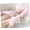 FRCOLOR 1pair Gel Moisturizing Socks for Foot Care No-wash Moisturizing Gel Cover Socks Skin-Friendly for Home and view 4