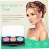 Didiseaon 10pcs Refillable Eye Shadow Case Compartments Makeup Organizing Box for Eyeshadow Lipstick Blush view 2