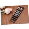 Didiseaon Eyebrow Pencil Set Brush Medium Coffee Automatic Dual-ended Design for Effortless Eye Makeup Application to Use Portable Travel view 2