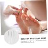 HAPINARY 3pcs Stainless Steel Nail Care Tools Set for Pedicure Professional Cuticle Remover and Foot Nail Treatment Pedicure Kit for Dead Skin view 2