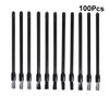 HAPINARY Nylon Lip Brush 100pcs Lipstick Gloss Wands Soft Bristles Disposible for Easy Travel Makeup view 1