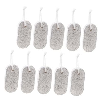 Outanaya 20pcs Portable Foot Pedicure Tools Foot Care Props Grinders Pumice Stone