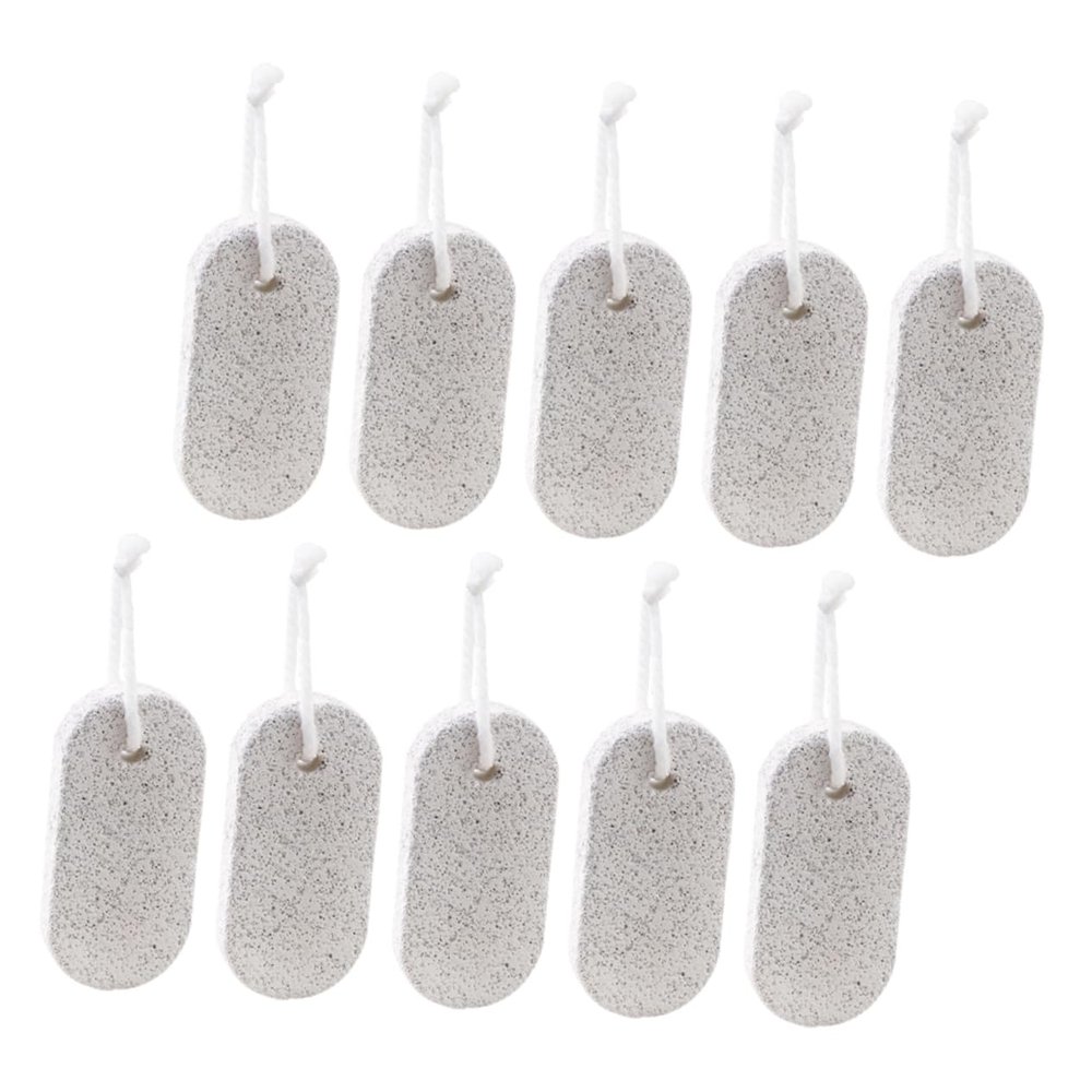 Outanaya 20pcs Portable Foot Pedicure Tools Foot Care Props Grinders Pumice Stone