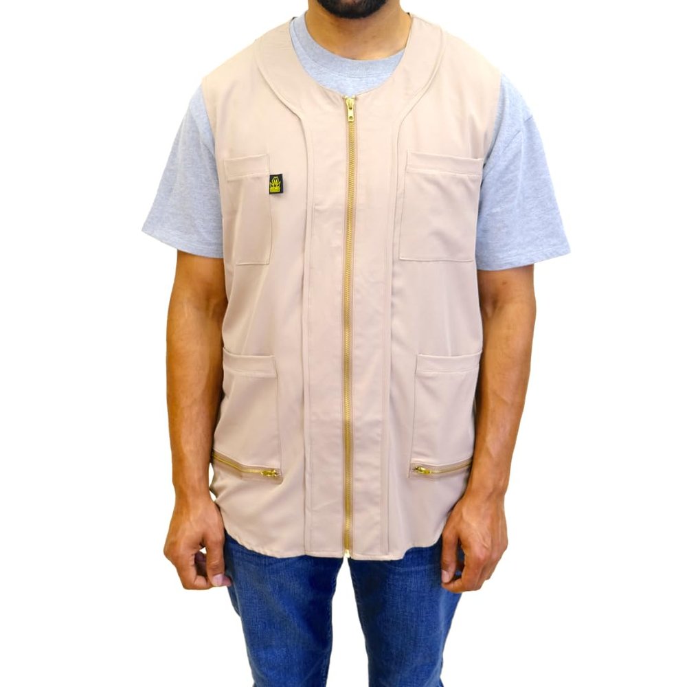 Barber Vest King Midas Professional Barber Vest Hair Cutting Vest (Small)