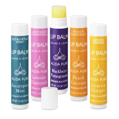 ALIDA PURE Duet Lip Balm Collection, Fragrance Free Lip Balm Collection, Aria Lip Balm Collection Bundle