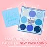 ColourPop Blue Moon Eyeshadow Palette - Monochromatic Blue Shadow Palette with Matte, Metallic and Duochrome Finishes - High-Pigment Eye Makeup with a Long-Wearing Formula (0.3 oz) view 2