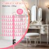 JANMPASK Braiding Hair Rack Height Adjustable 144 Pegs Braiding Rack Hair Extension Holder with Hair Braid Tools, Easy to Assemble (pink) view 2