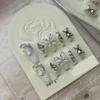 Heavy Industry Collection Phototherapy Handmade Nail Wearing Light Luxury Full Diamond Nail Wearing Finished Nail Stickers (Size : 612, Color : S) view 1