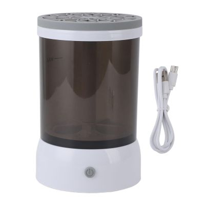 Electric Makeup Brush Cleaner Machine USB Rechargeable with Powerful for Almost All Size Makeup Brushes (Grey)