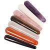 KAKAYE oni Wand Massage Stick Natural Rose Quartz Face Body Eye Crystal Mineral Stone Massager Health Skin Care Gua Sha Detox Lifting Y(Tiger Eye) view 2