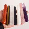 KAKAYE oni Wand Massage Stick Natural Rose Quartz Face Body Eye Crystal Mineral Stone Massager Health Skin Care Gua Sha Detox Lifting Y(Tiger Eye) view 4
