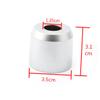 Beatifufu Zinc Alloy Shaving Razor Stand Holder for Men Shower Razor Base Stand Mini Silver view 3
