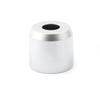Beatifufu Zinc Alloy Shaving Razor Stand Holder for Men Shower Razor Base Stand Mini Silver view 4