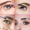 Giantree 6 Packs Duo Eyebrow Brush, Angled Eye Brow Brush and Spoolie Brush, Mini Eyelash Brush for Tinting Angled Eyebrow Precise Brow Brushing(6Pcs Set) view 4