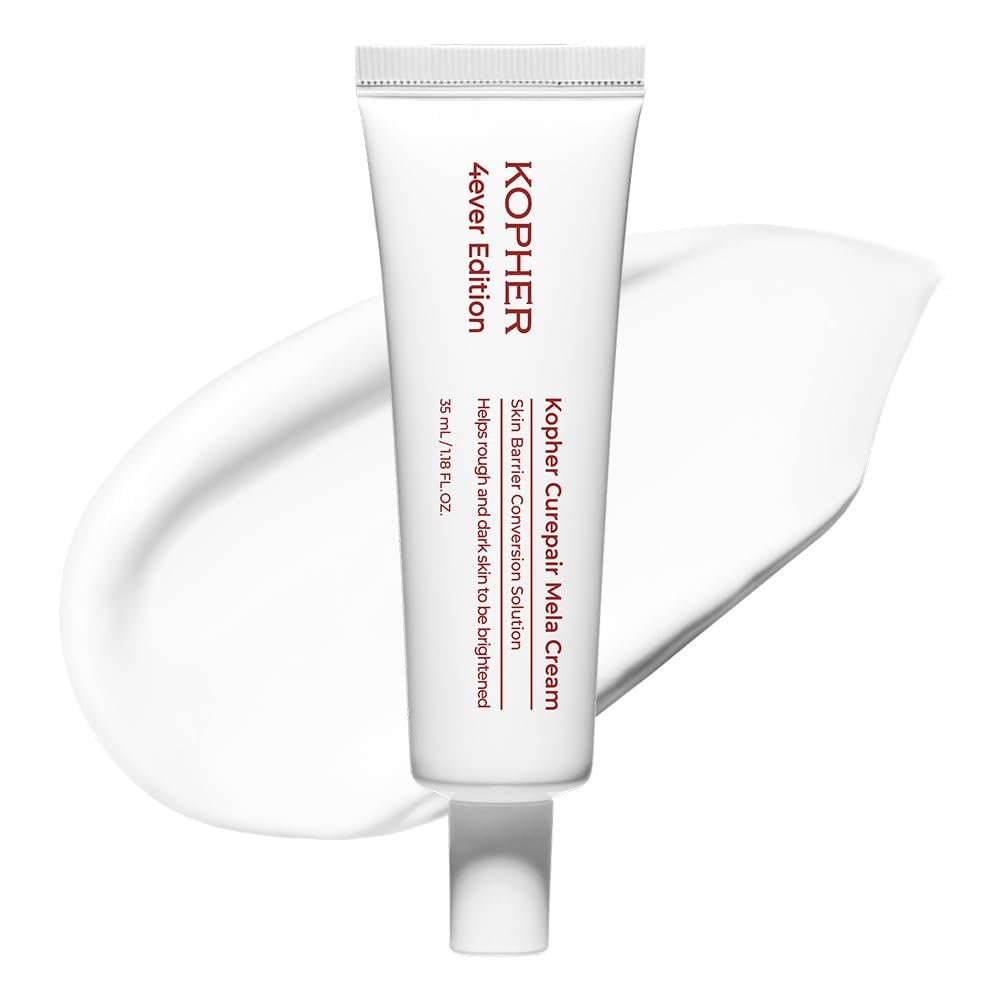 Kopher Curepair Mela Cream[4ever Edition] with 10GF Soothing & Repairing Moisturizer for Sensitive Skin - Redness Relief, Barrier Strengthening Skin, Korean Skincare (1.18 fl.oz.)