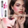 Cream Blush Stick with Brush,Waterproof Multi Cream Blush Stick Makeup,Lightweight,Long-lasting,Easy To Use,2 in 1 Multi Stick Blush for Cheeks & Lip Tint & Eyeshadow Makeup,Suitable for All Skin D1 view 2