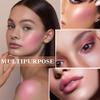 Cream Blush Stick with Brush,Waterproof Multi Cream Blush Stick Makeup,Lightweight,Long-lasting,Easy To Use,2 in 1 Multi Stick Blush for Cheeks & Lip Tint & Eyeshadow Makeup,Suitable for All Skin D1 view 4