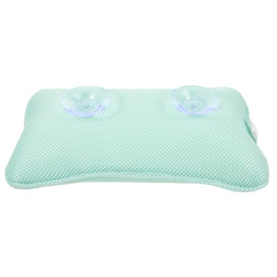 Beaupretty Bathroom Bath Pillow Non-Slip Suction Cups Mesh Design for Head and Neck Support for Relaxing Spa Home Hotel and Travel Use