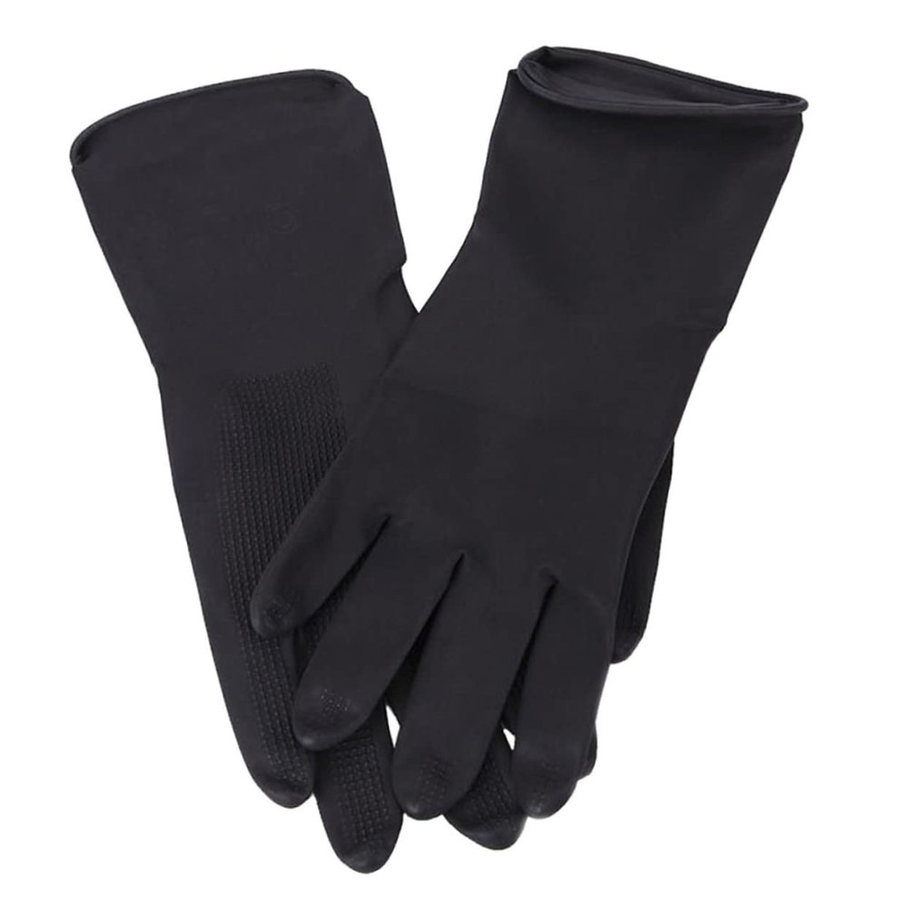 SEWOART 5pairs Non- Latex Hair Dye Gloves for Hairdressing Small s Reusable and Washable Barber Hand Protectors for Men and Women
