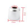 Beaupretty Silver Zinc Alloy Shaving Razor Stand Base Durable Safety Razor Holder for Men Design for Easy Storage view 2