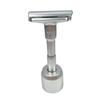 Beaupretty Silver Zinc Alloy Shaving Razor Stand Base Durable Safety Razor Holder for Men Design for Easy Storage view 4