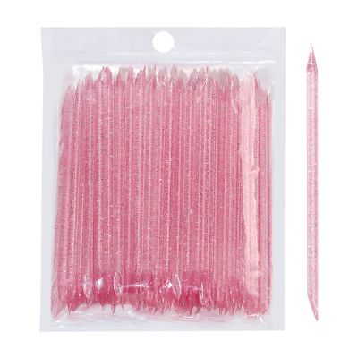 Cuticle Pusher Tool, 2-in-1 Multi-Purpose Colorful Nail Cuticle Pushers,Nail Cleaner, Durable Cuticle Tools Portable Nail Sticks for Makeup Beginners