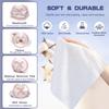 Disposable Face Towel, 600 Count Face Towels, for Washing Soft Cotton Dry Wipes Facial Cloths Towelettes for Washing and Drying, Facial Tissue for Cleansing, Skincare and Makeup Remover view 4